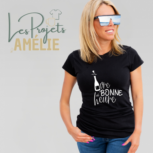Ivre de bonne heure – T-shirt humoristique
