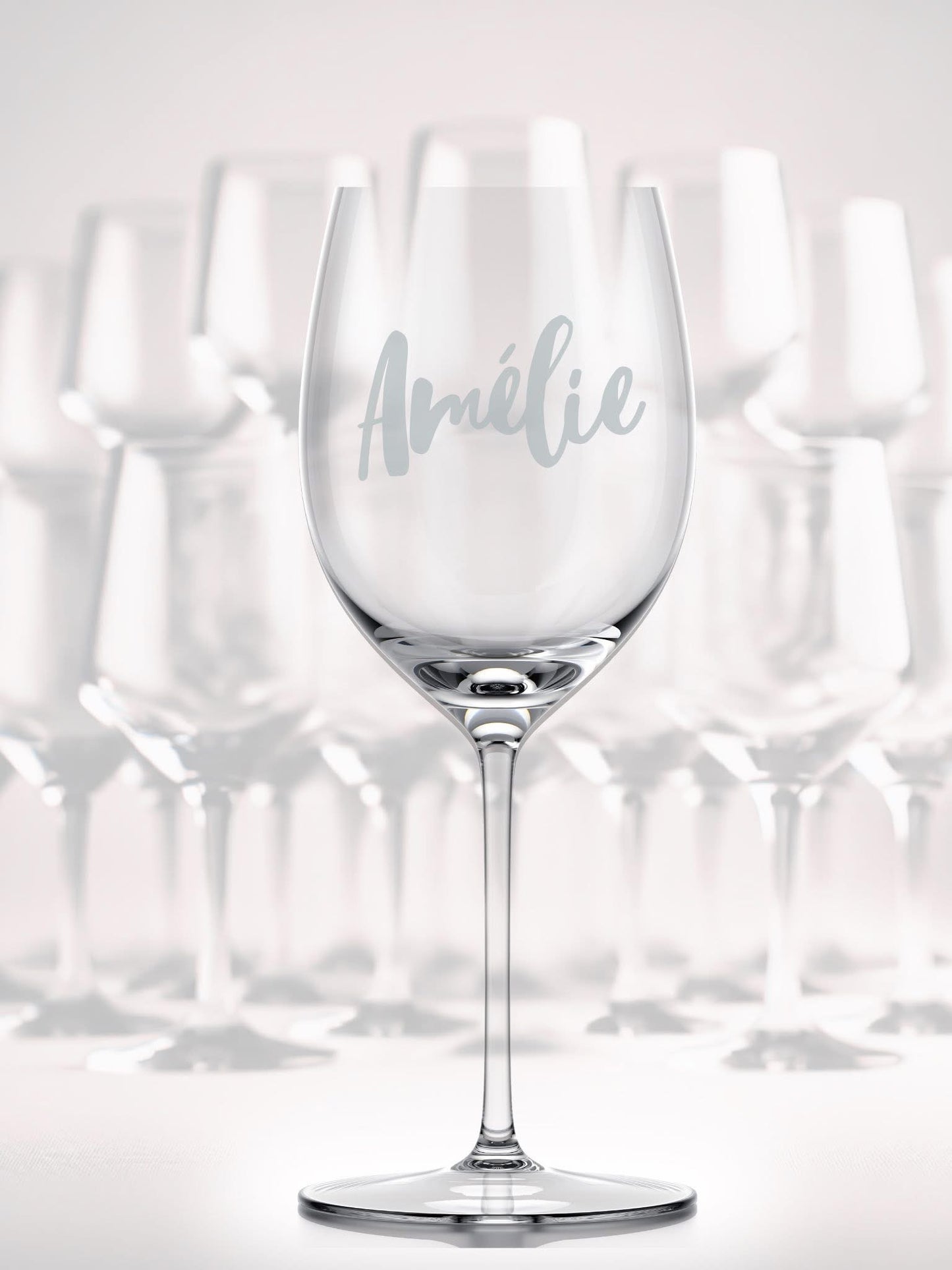 Verre en vitre personnalisé