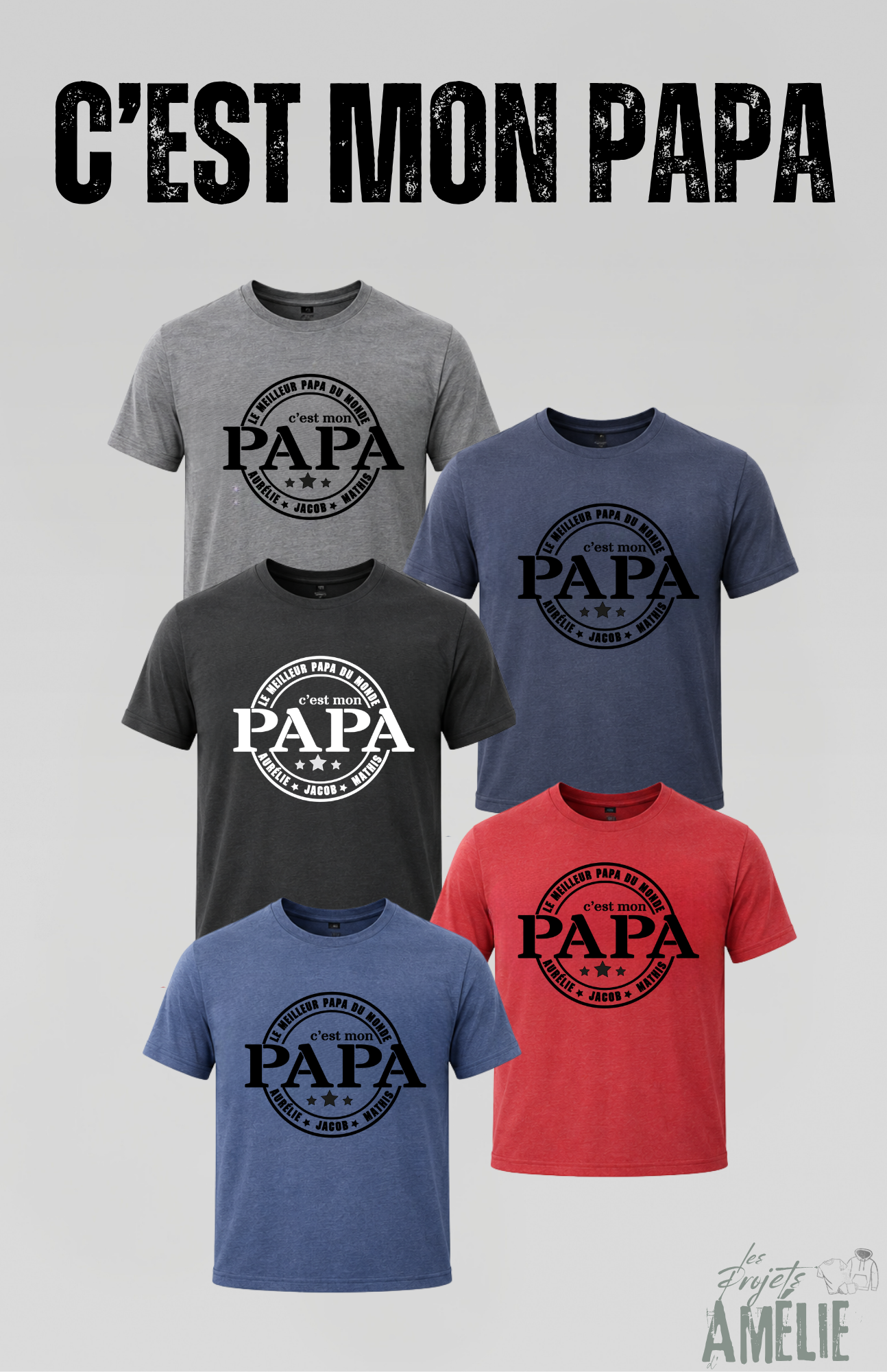 Bonne fête Papa - Chandail à manche courte