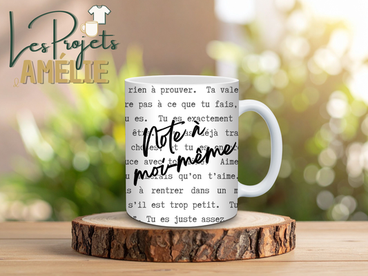 Tasse “Note à moi-même”